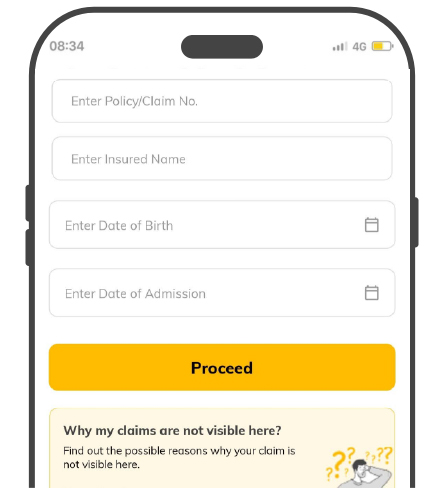 Access the Health Claim Section