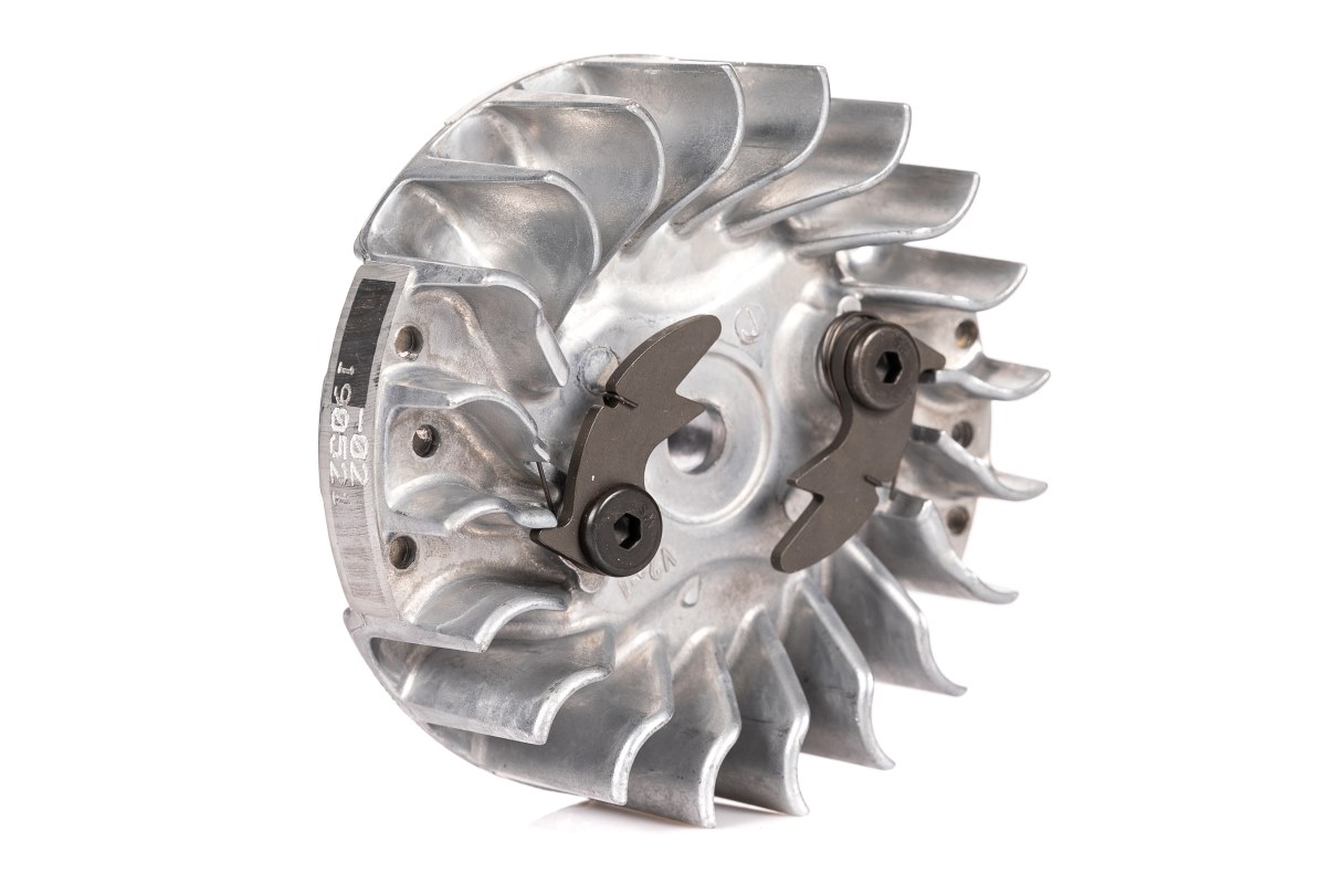 flywheel in a car engine