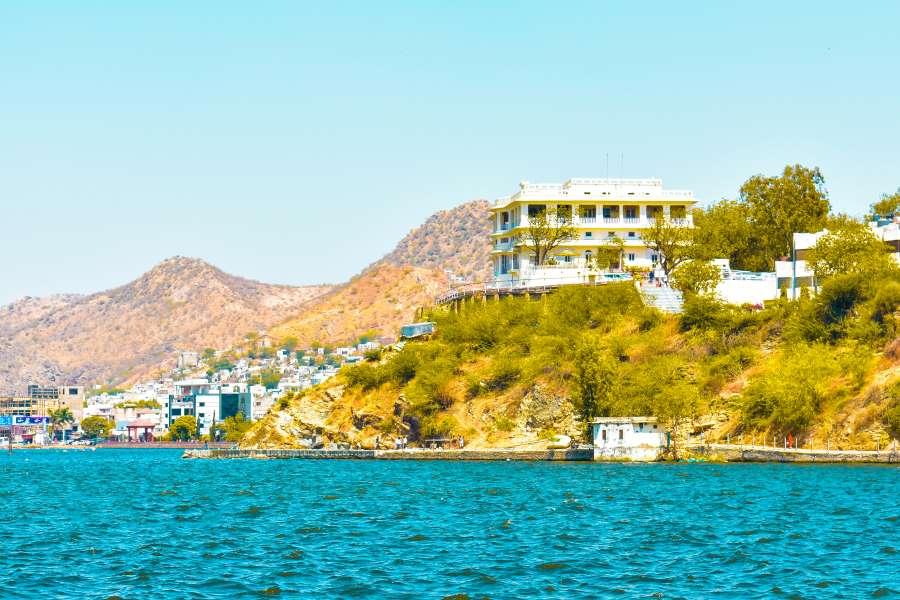 anasagar lake in ajmer rajasthan