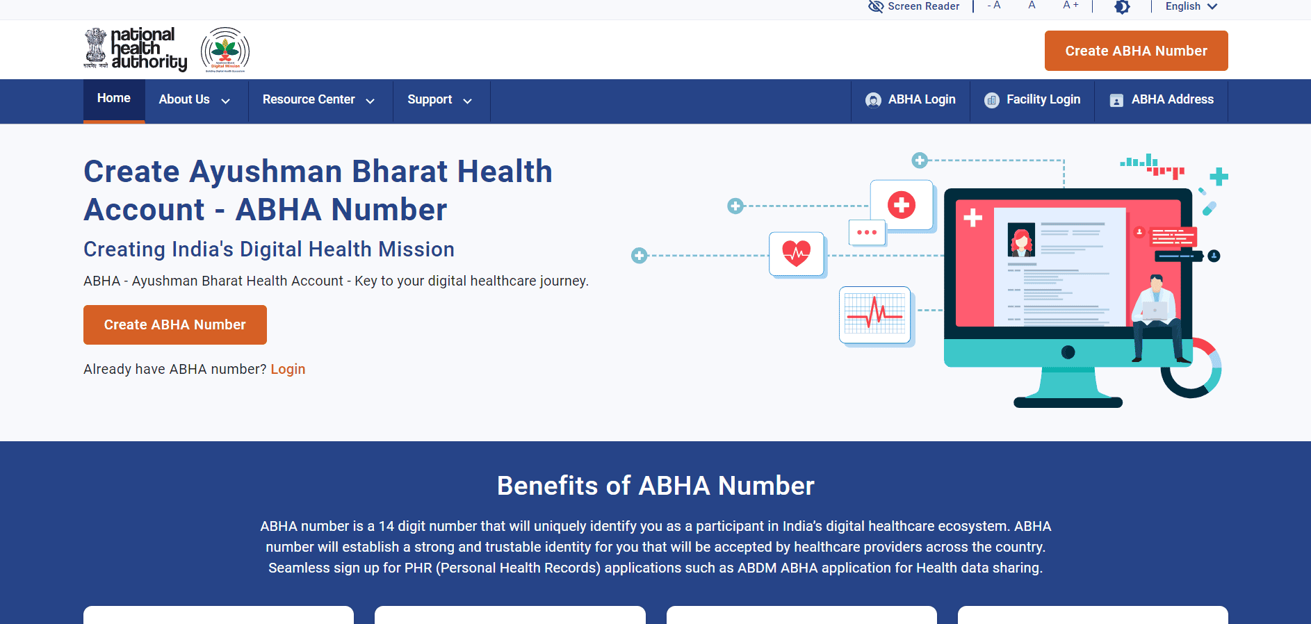 Apply for an ABHA Card Online
