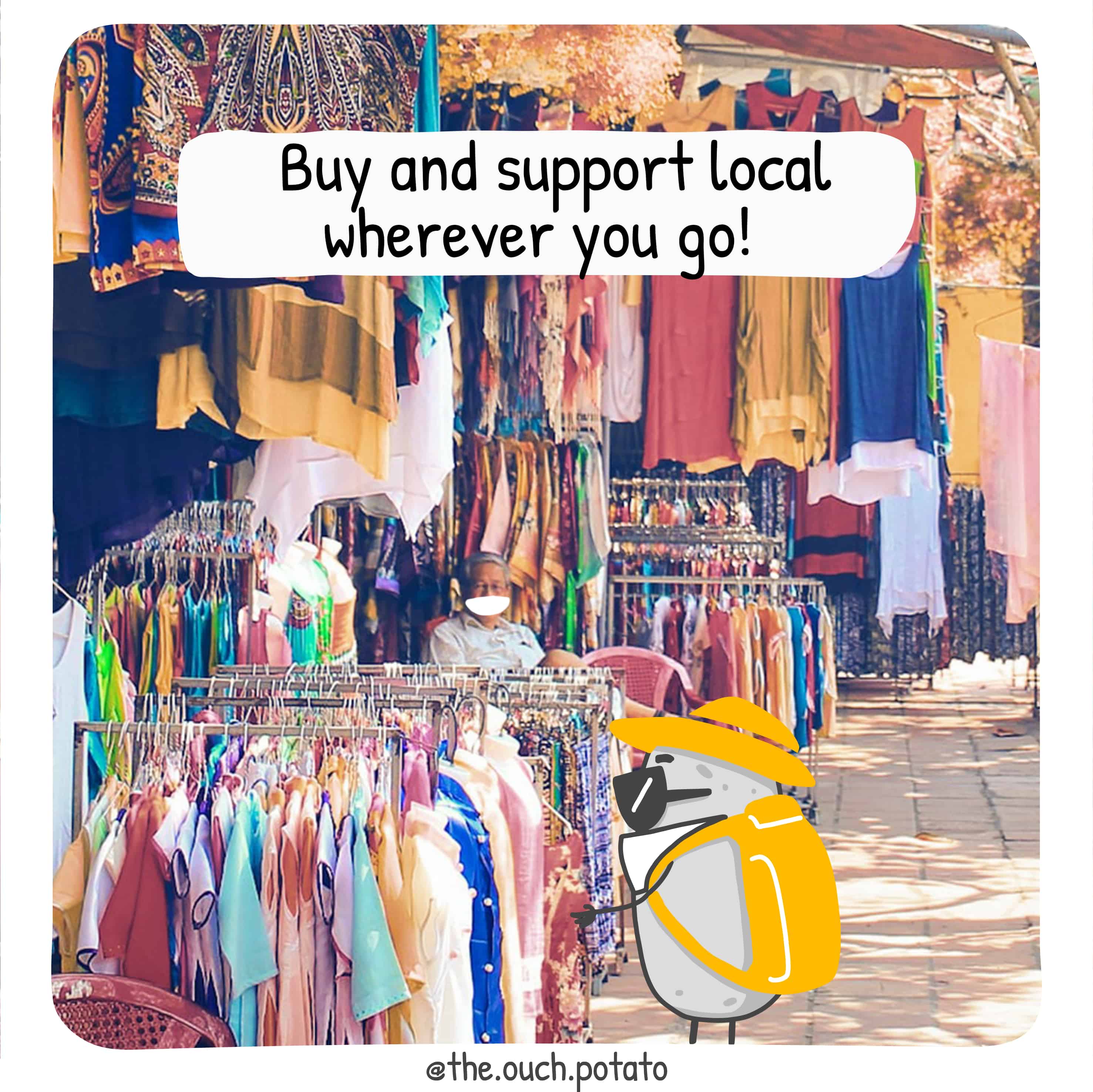 Buy and support local