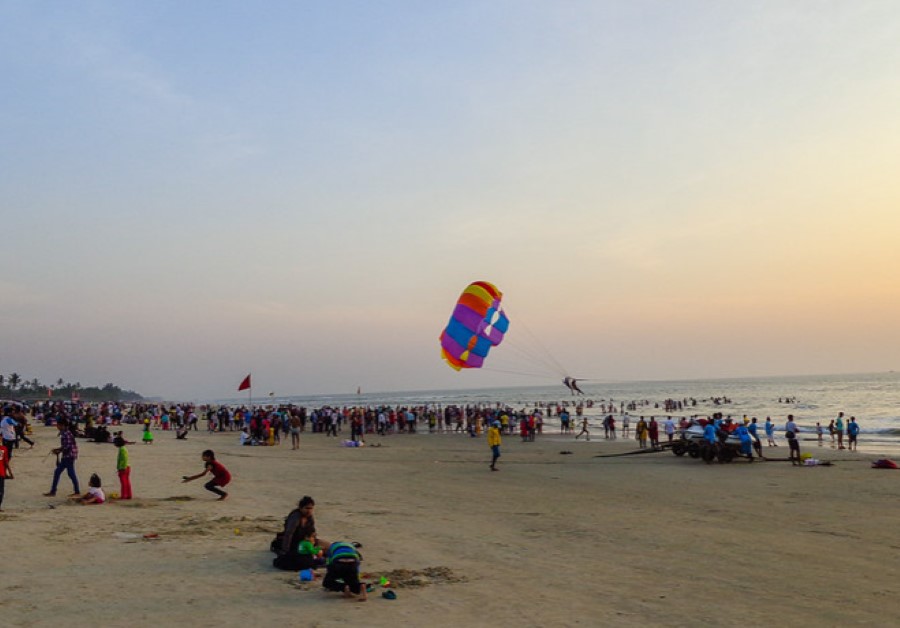 colva beach in goa