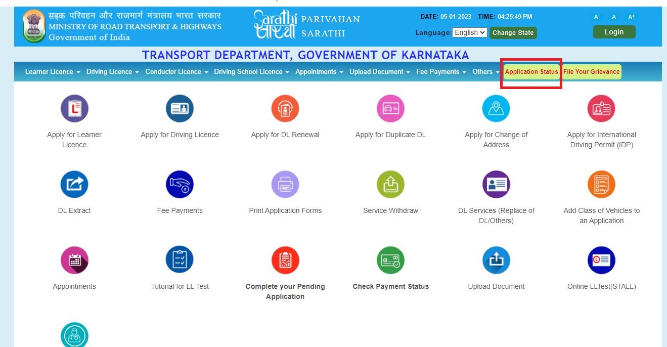 Driving Licence Application Status In Karnataka Process & Tips