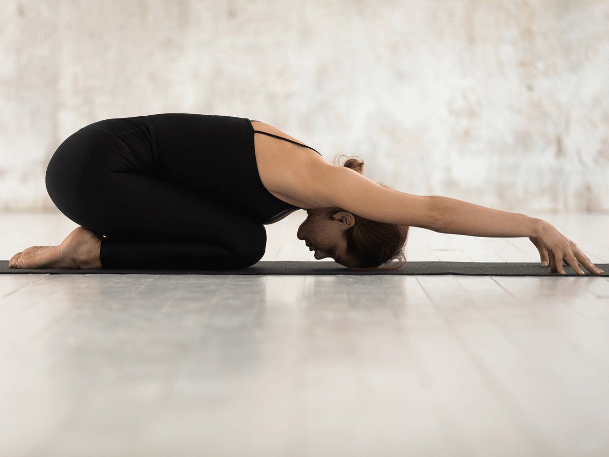 balasana in yoga