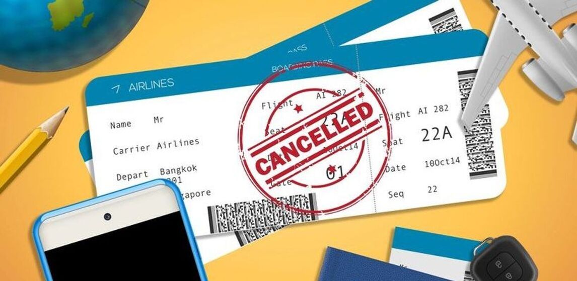 cancel flight tickets