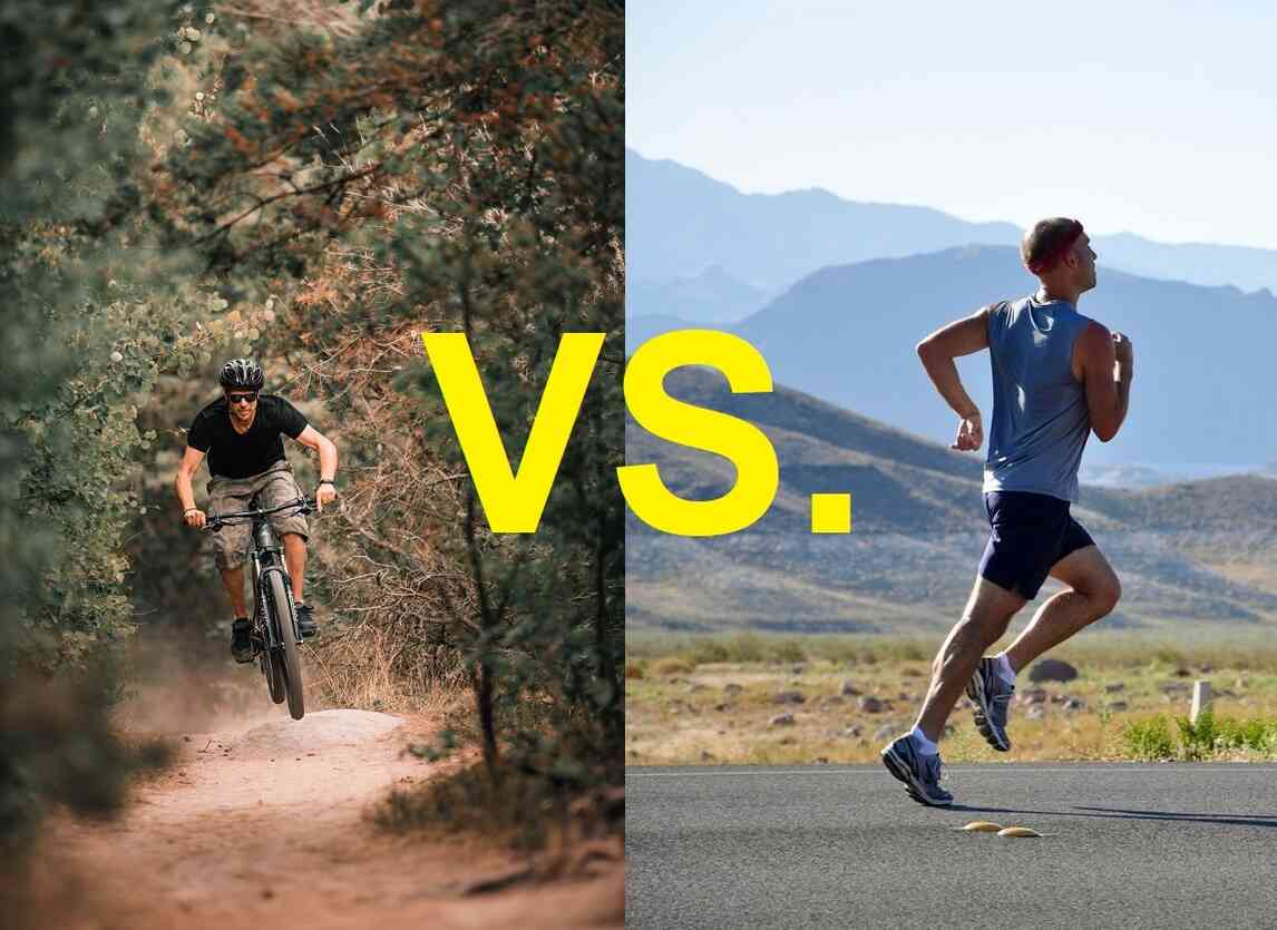 Cycling vs Running Which one is Better for Fitness