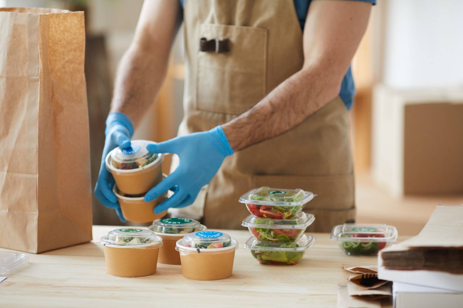 food delivery and catering