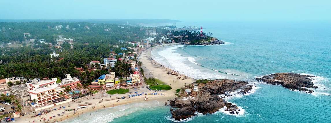 kovalam beach december