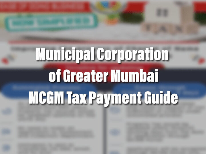MCGM Property Tax Mumbai Tax Calculator & Online Payment
