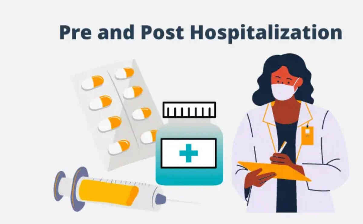 pre and post hospitalization