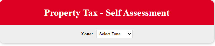 self assessment property tax