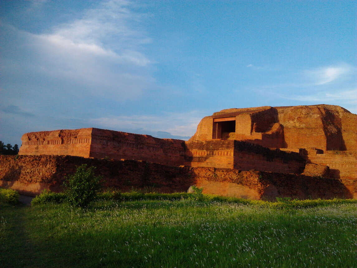 remains of vikramshila ancient university