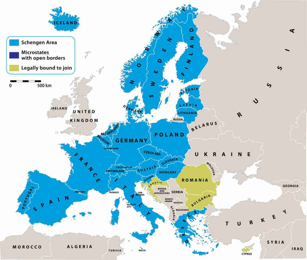 schengen europe travel