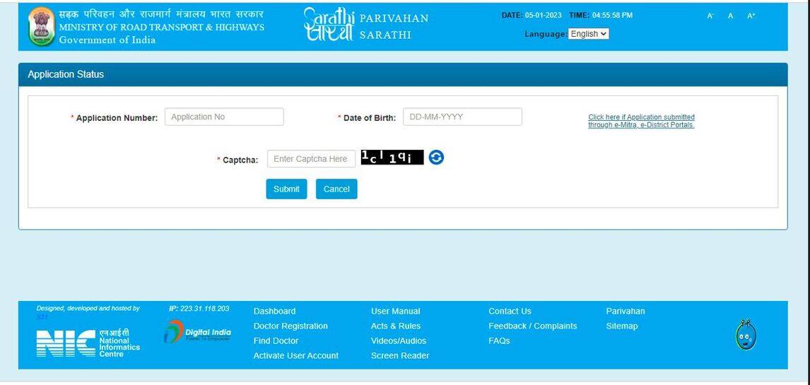 Driving Licence Application Status In Karnataka Process & Tips