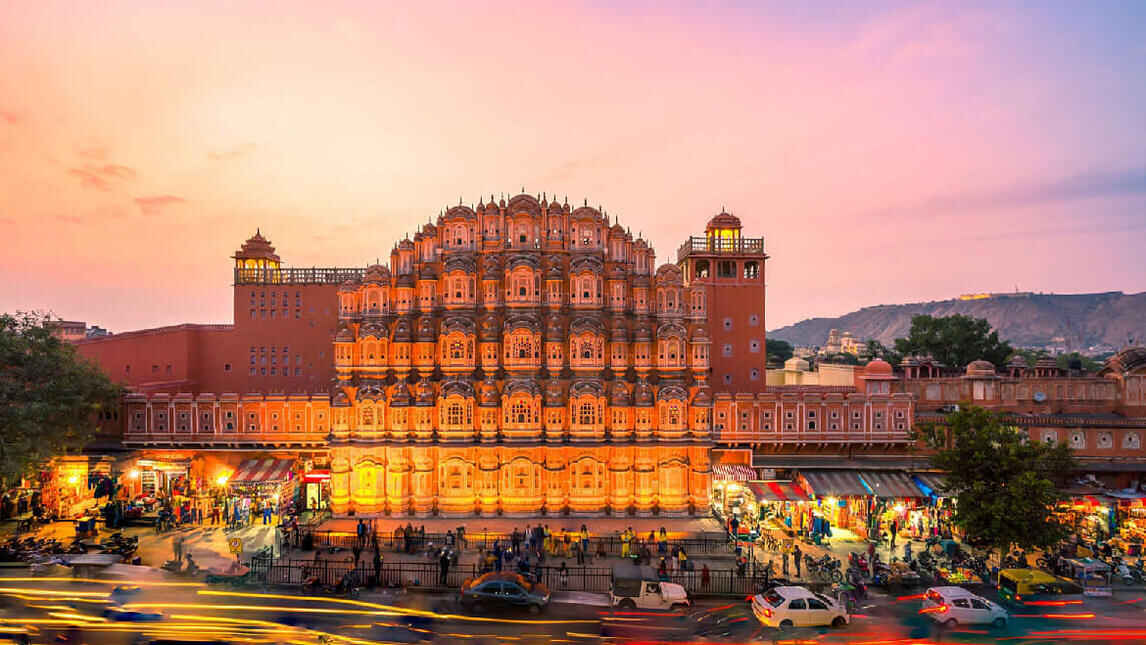 the city of jaipur