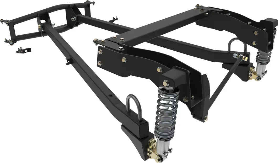 trailing car suspension1