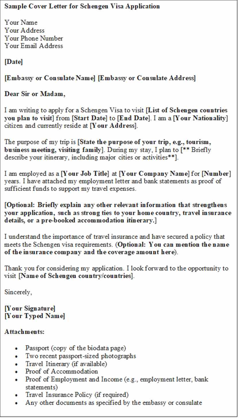 Cover Letter