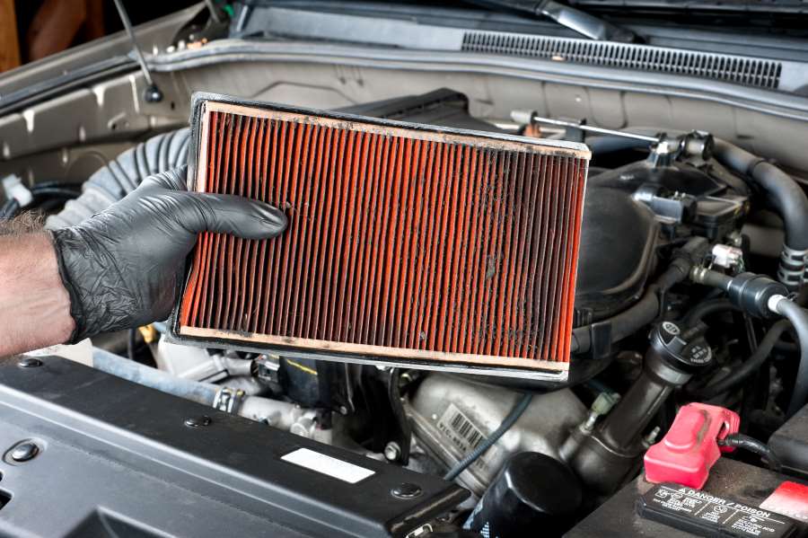 signs of a dirty cabin air filter