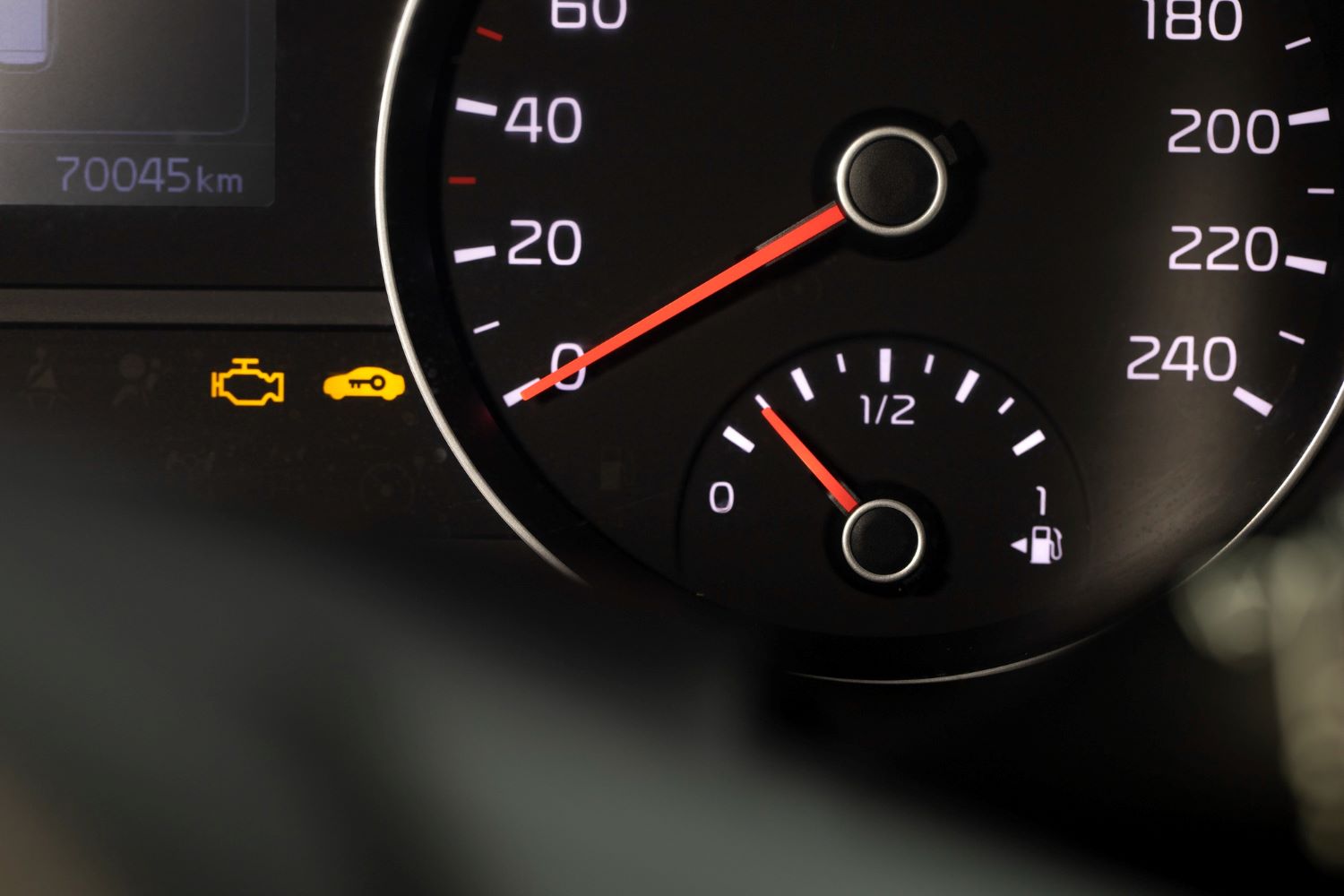engine warning light