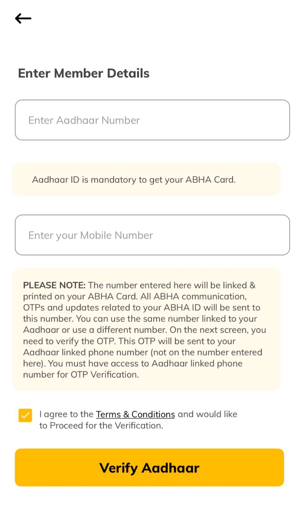 Steps to Create ABHA ID Through Digit App
