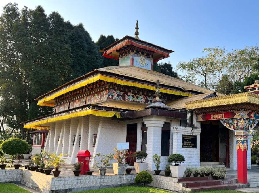 gompa buddhist temple in arunachal pradesh