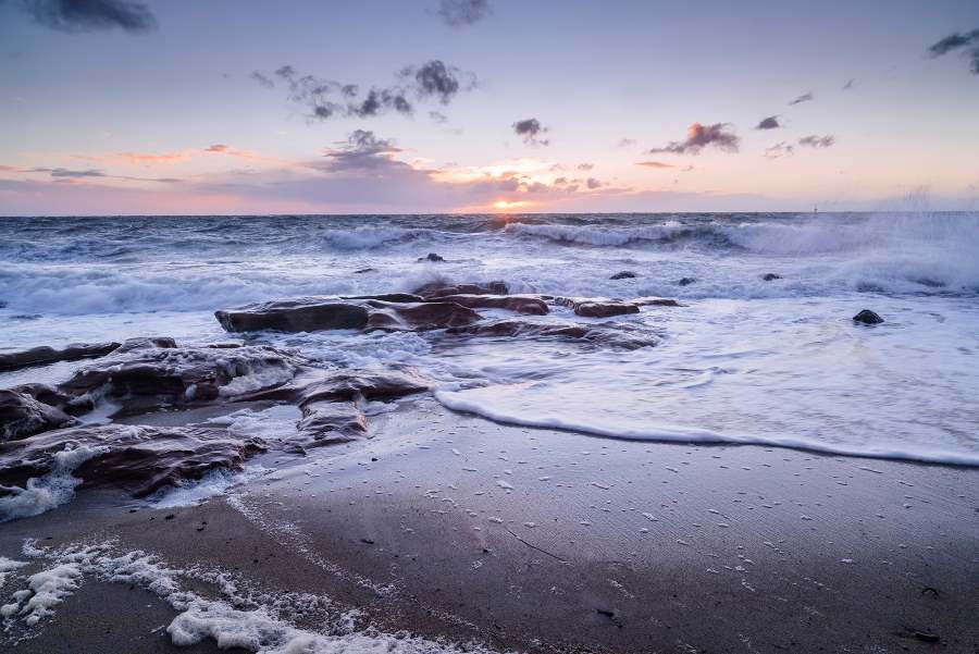 half moon beach in gokarna