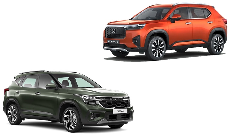 honda elevate vs kia seltos