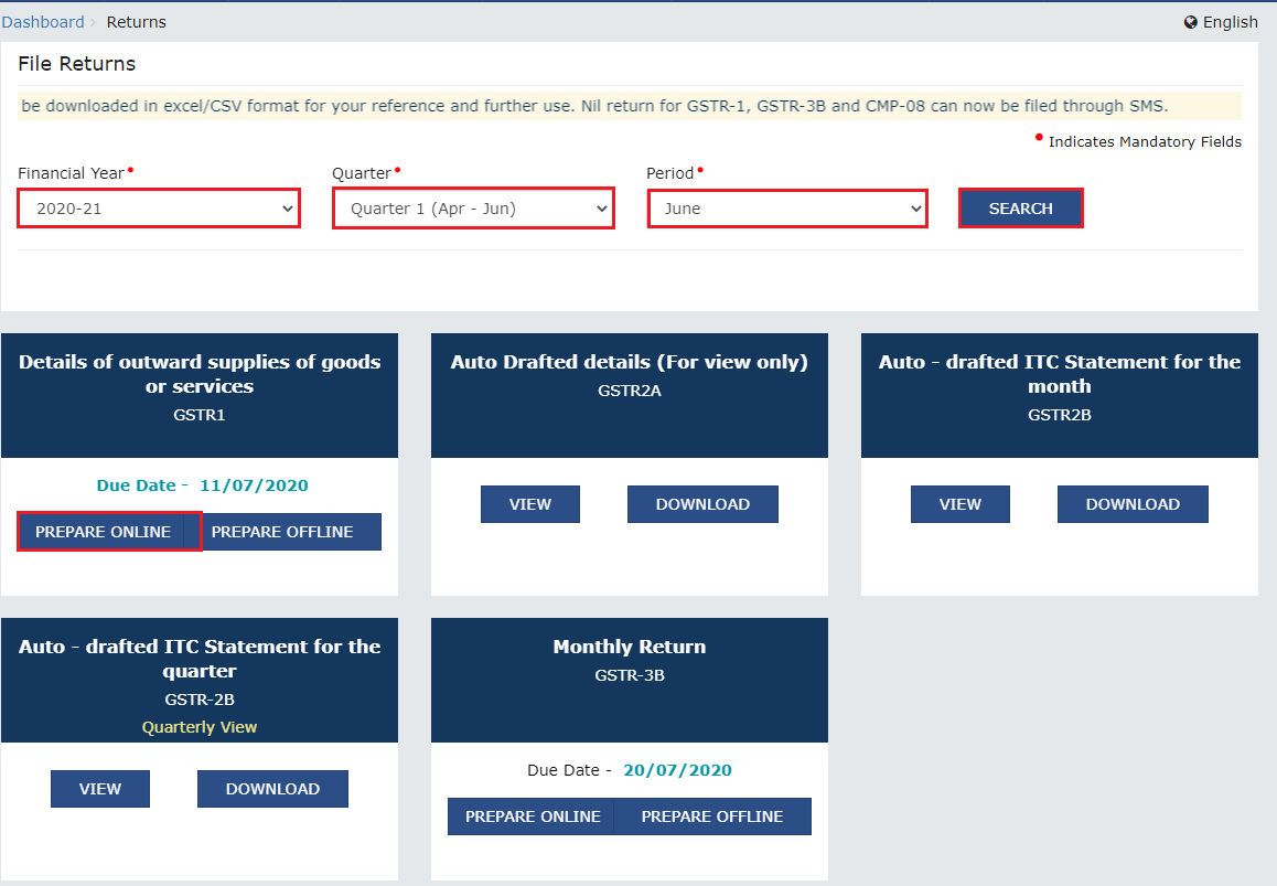 how to file gstr 1