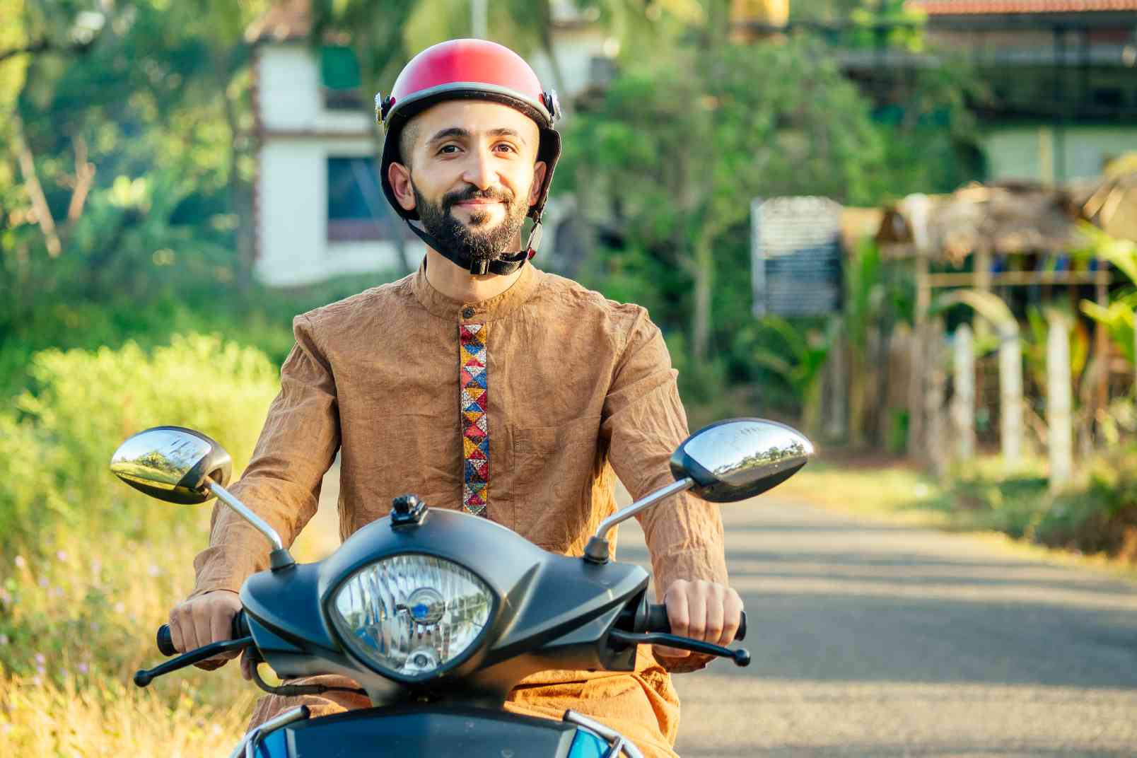 ride a scooty