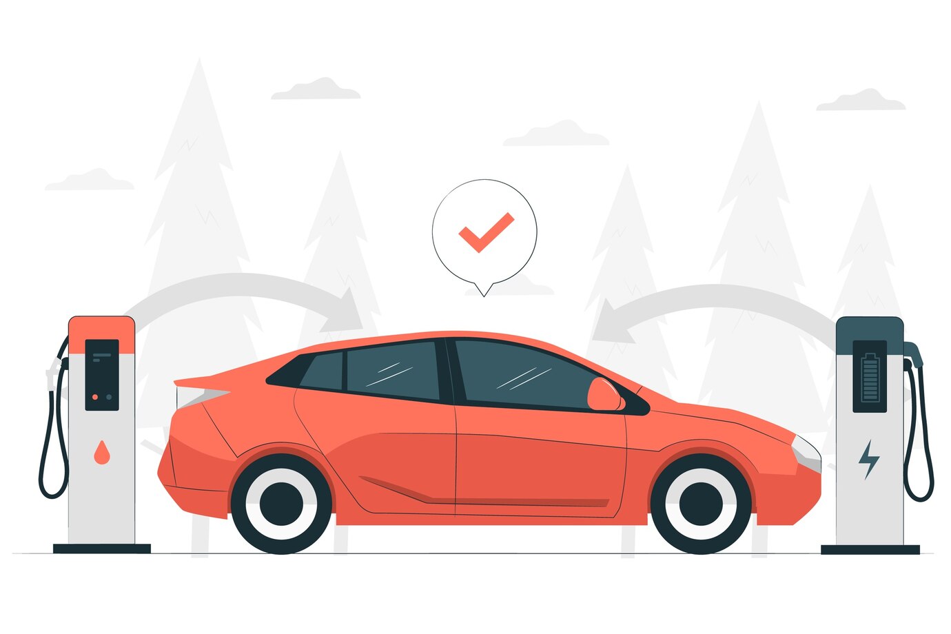 Electric Vehicles vs Hybrid Cars