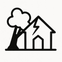 House Damage by Tree