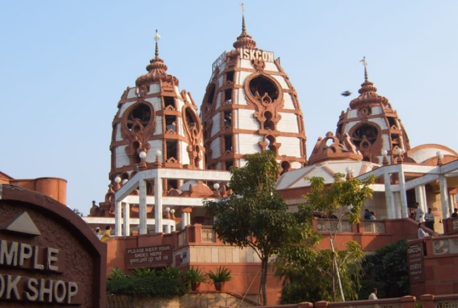 iskcon temple in delhi