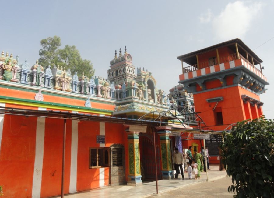 karmanghat temple in hyderabad