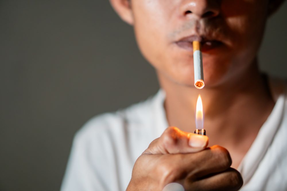 lighting-a-cigarette
