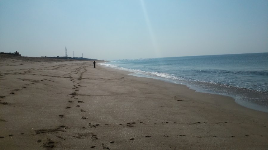 madhavpur beach in jamnagar