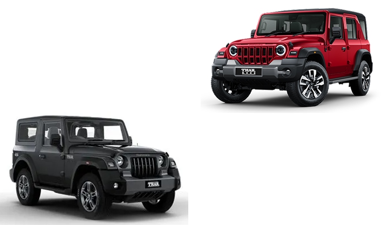 mahindra thar vs mahindra roxx