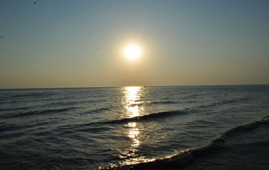 mandvi beach in dwarka