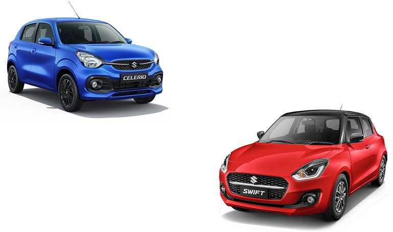 maruti celerio vs maruti swift