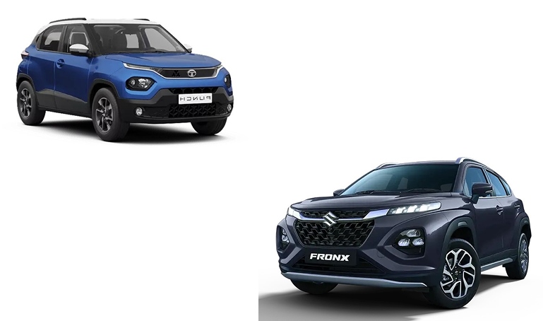 maruti fronx vs tata punch