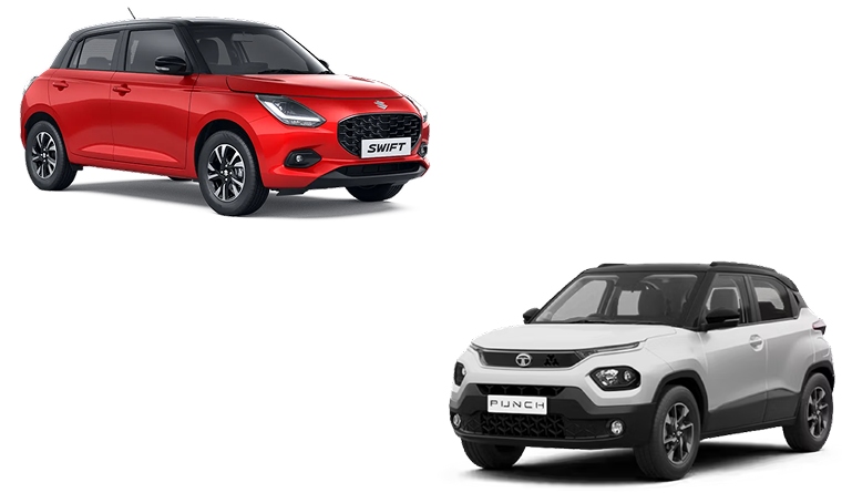 maruti swift vs tata punch