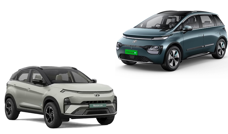 mg windsor vs tata nexon ev