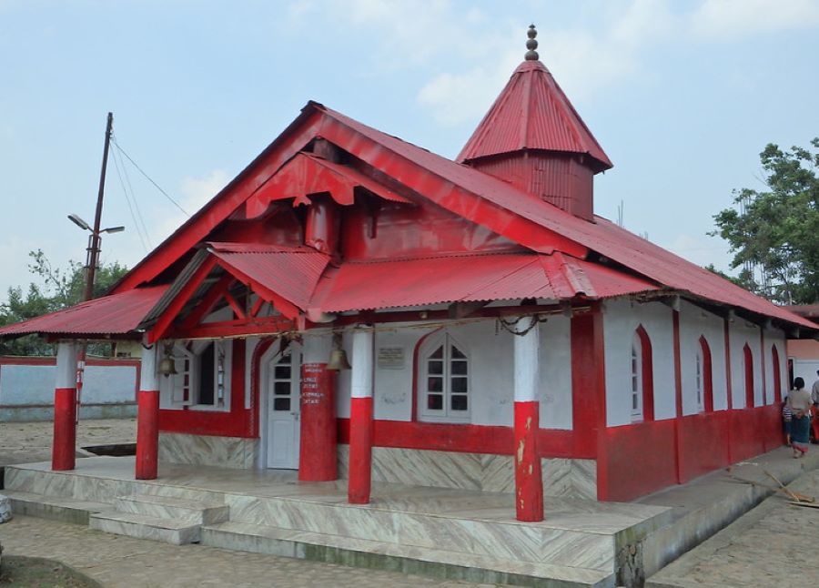 nartiang durga temple in meghalaya