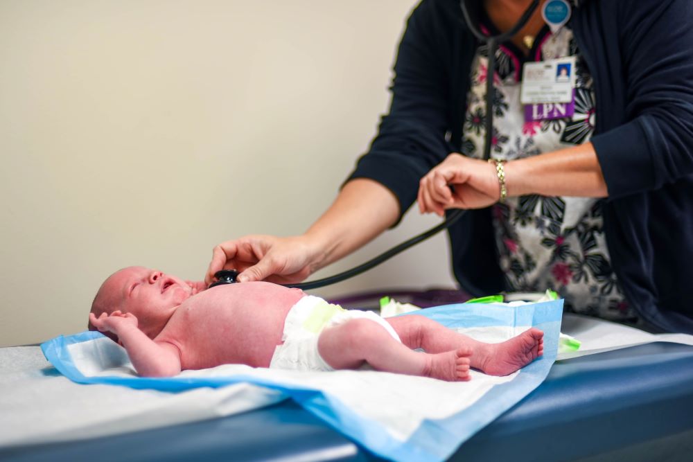 newborn-baby-getting-a-checkup