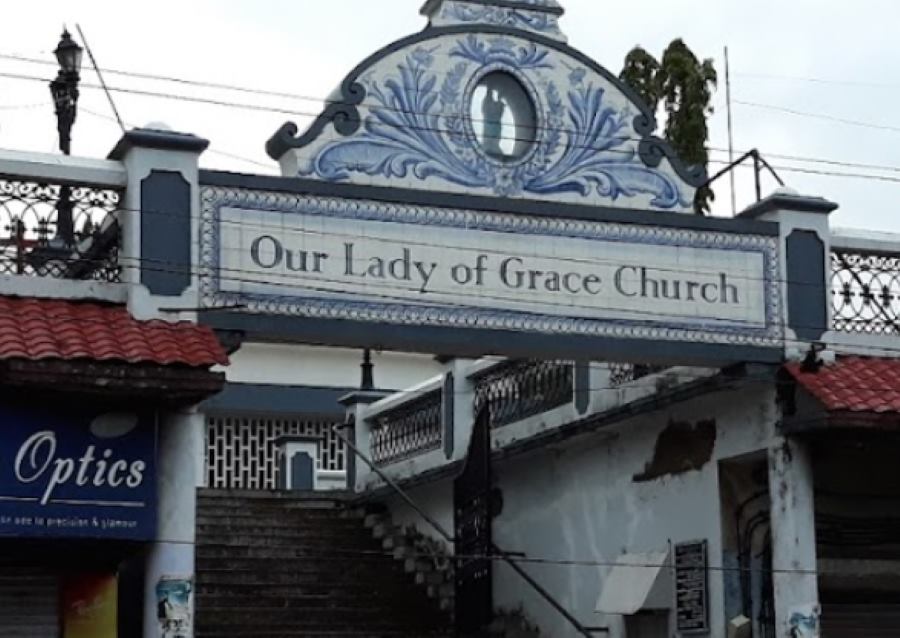 our lady of grace church in goa