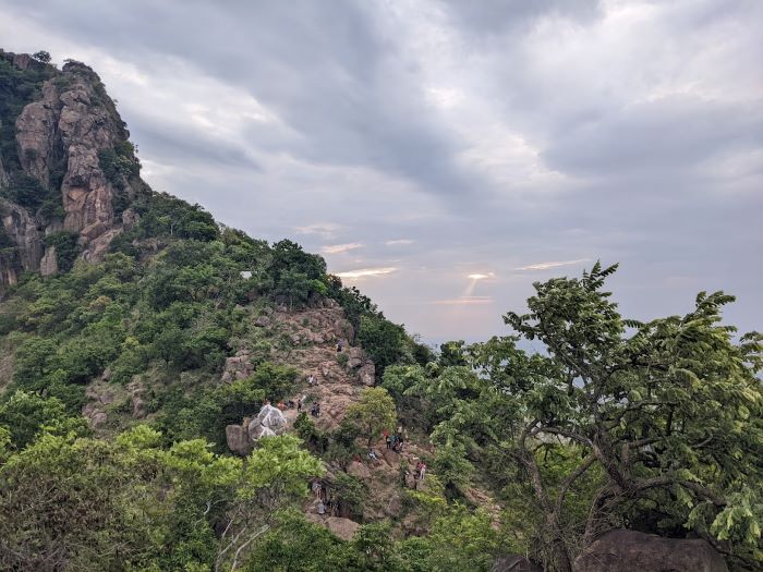 view of parvathamalai