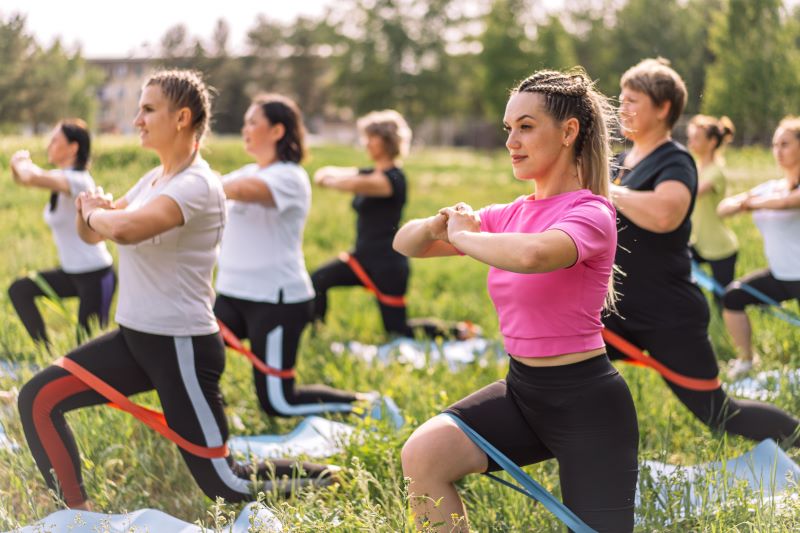 Exercises with Resistance Band for Full Body Workout