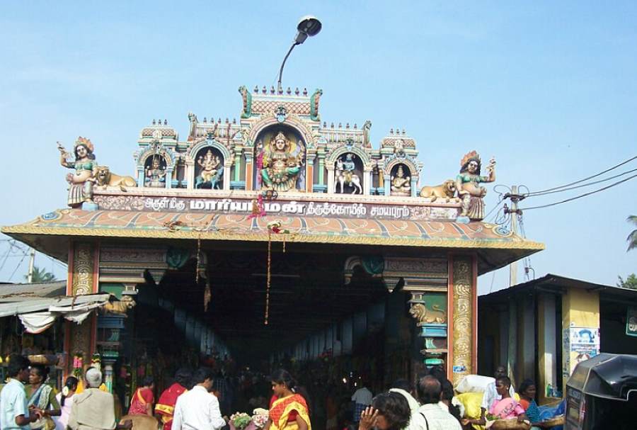 samayapuram mariamman temple in trichy