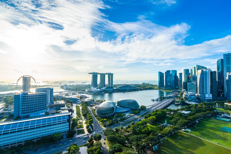 singapore city in daylight