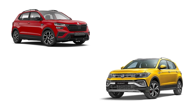 skoda kushaq vs volkswagen taigun