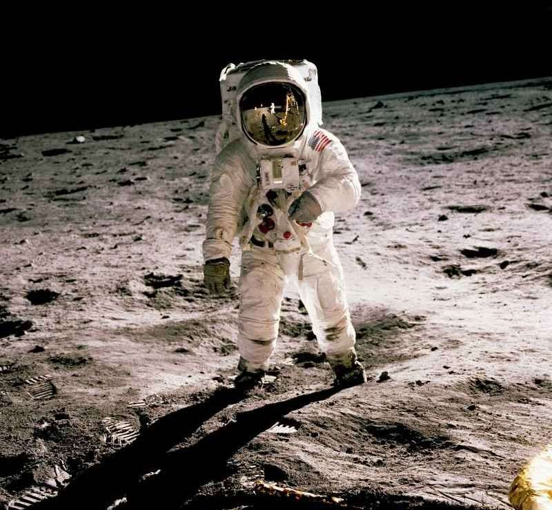 an astronaut exploring the space